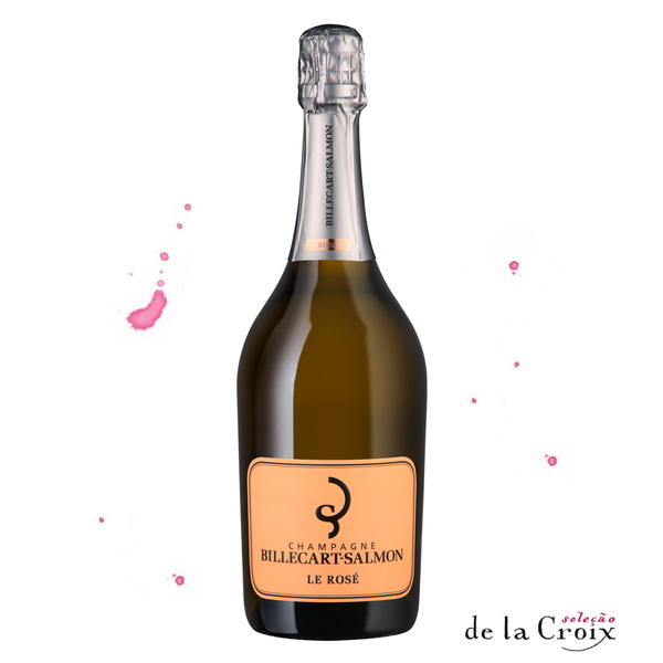 Espumante - Champagne Billecart-Salmon Rose - de la Croix vinhos