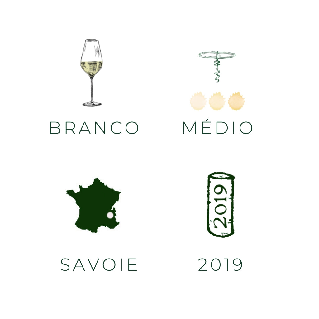 Prieuré Saint-Christophe - Savoie - Domaine Giachino - vinho branco - garrafa