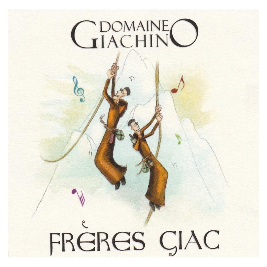 Frères Giac, 2019 - Vinho tinto - Rótulo de garrafa de vinho da França da região Savoie