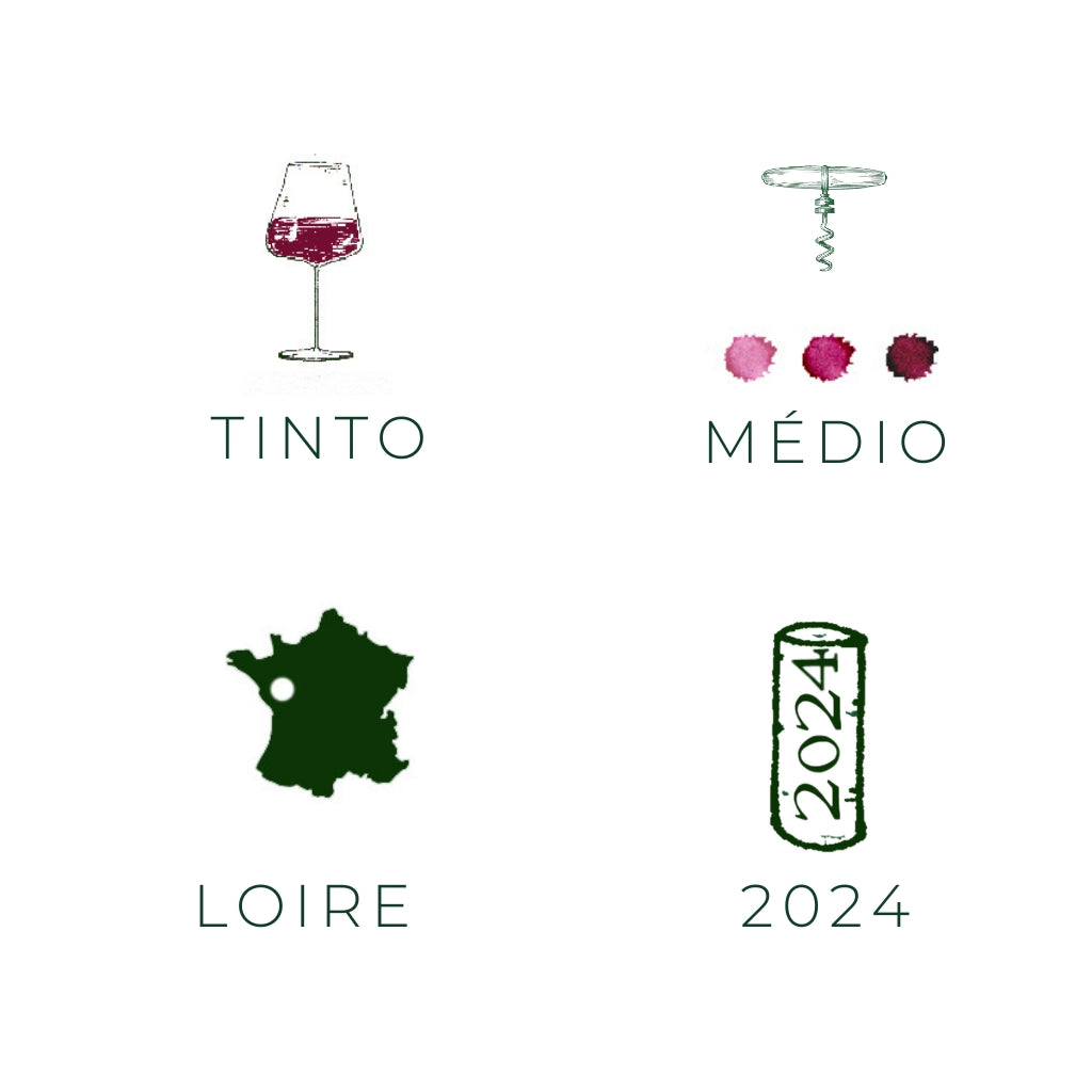 Ad Libitum, 2020 - Vinho tinto - Vinho da França da região Loire