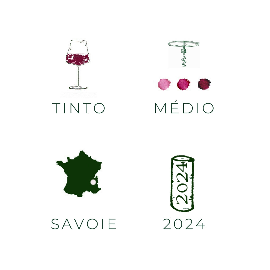 Arbin, 2017 - Vinho tinto - Vinho da França da região Savoie garrafa
