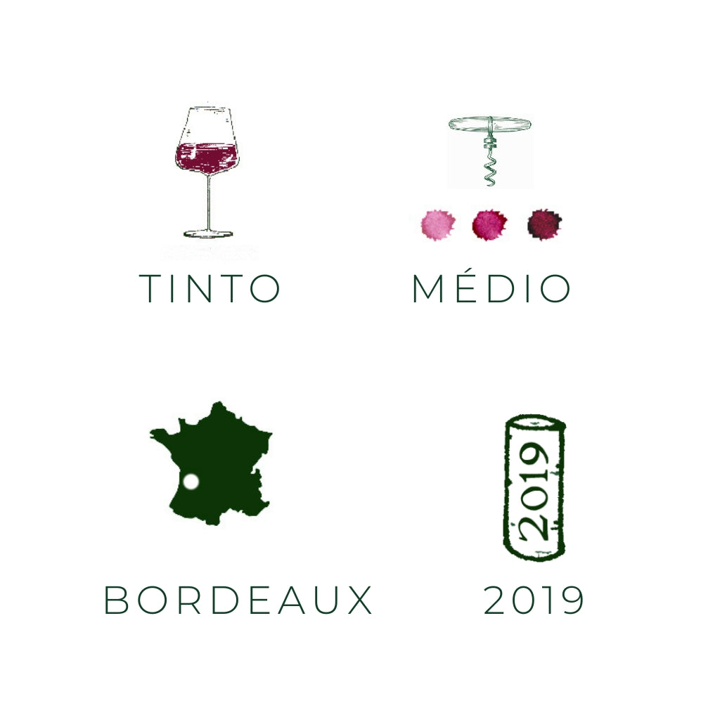 Caduce, 2017 - Vinho tinto - Vinho da França da região Bordeaux