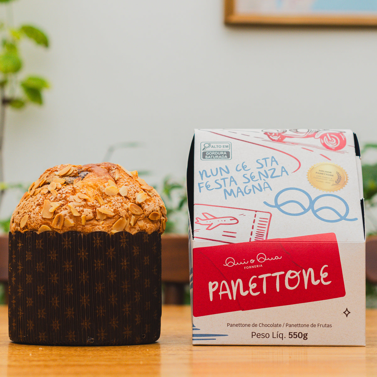 Panettone Qui o Qua - Chocolate Mestiço