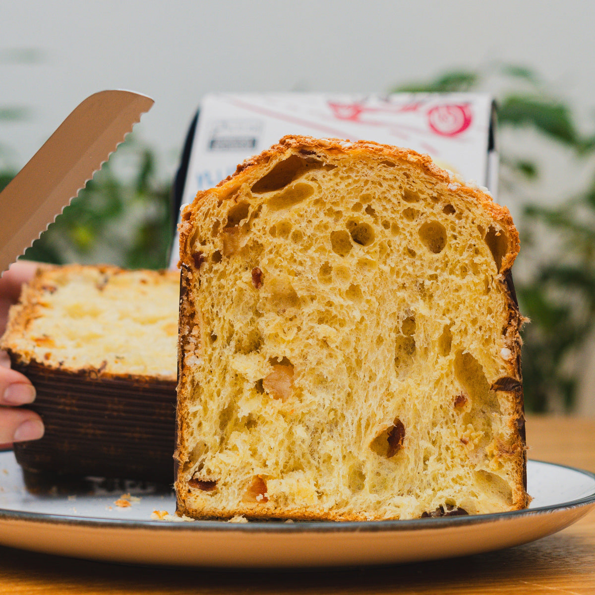 Panettone Qui o Qua - frutas italianas