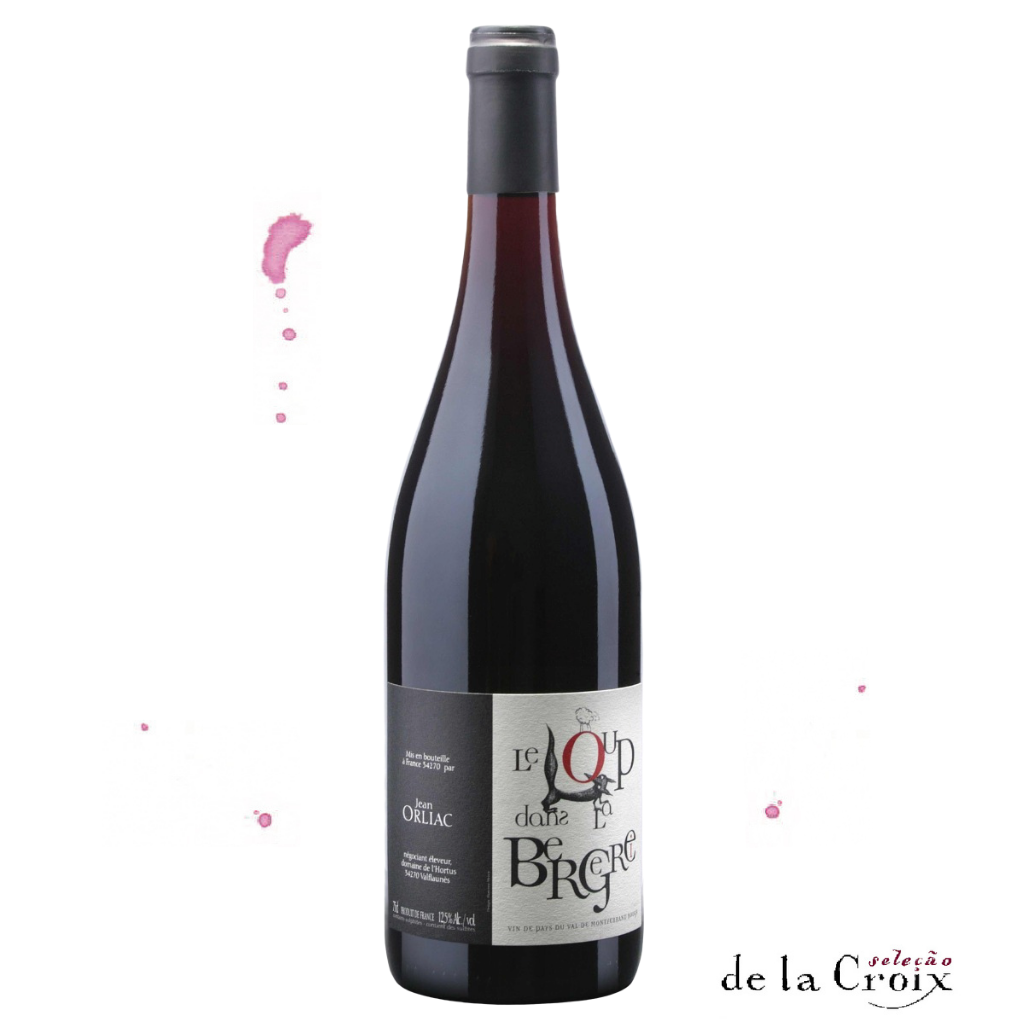 Le Loup dans La Bergeria, 2020 - vinho tinto da região do Languedoc garrafa
