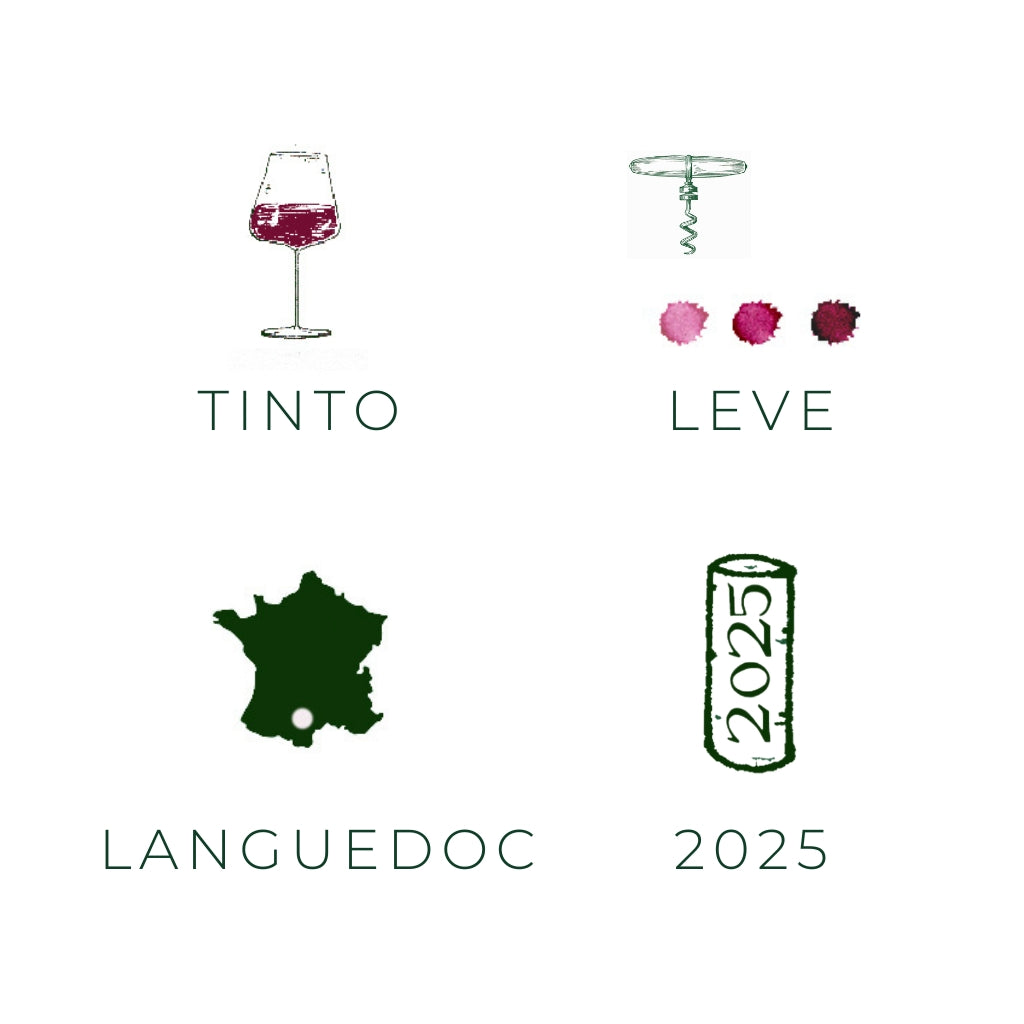 Le Loup dans La Bergeria, 2020 - vinho tinto da região do Languedoc garrafa