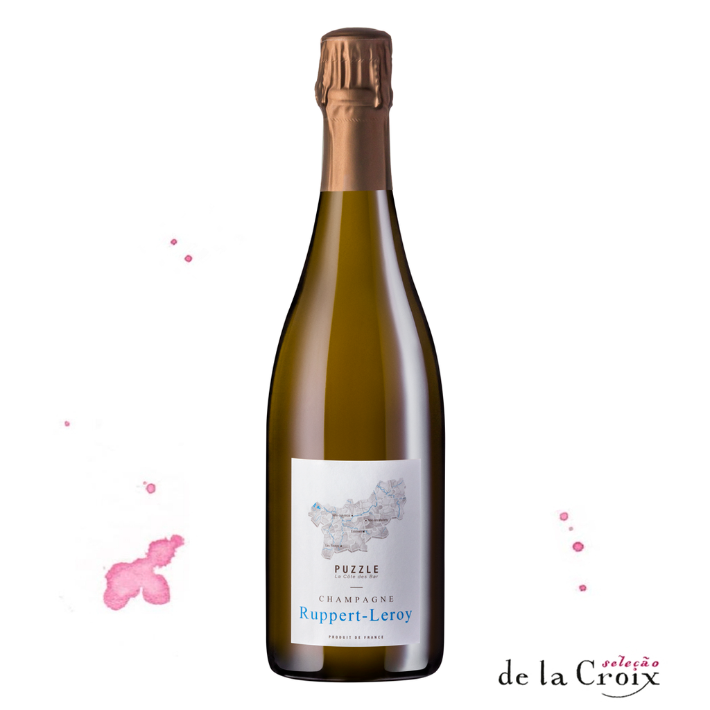 Vinho espumante- Champagne Ruppert-Leroy Puzzle - de la Croix vinhos