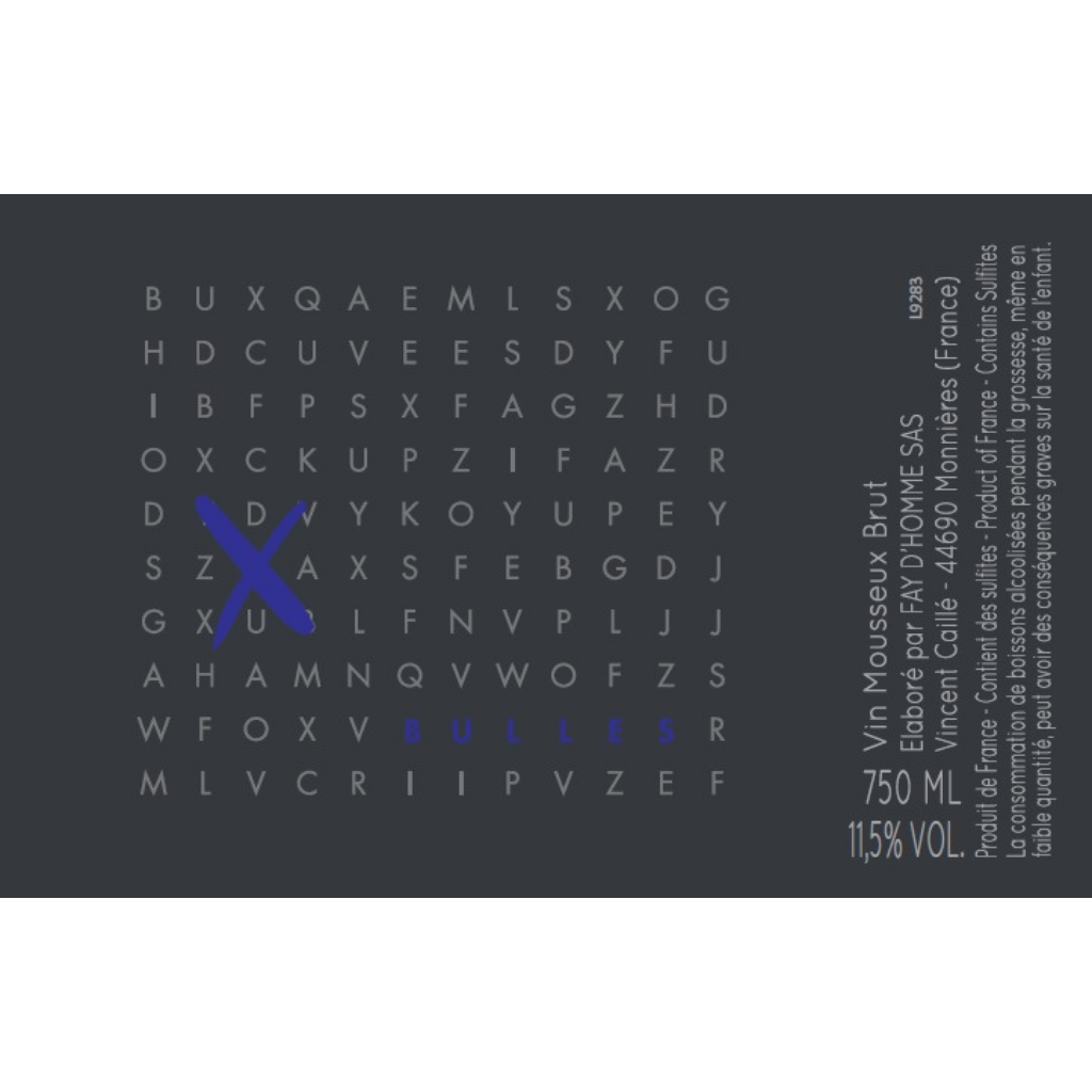 X-Bulles - Espumante - Vinho da França da região Loire