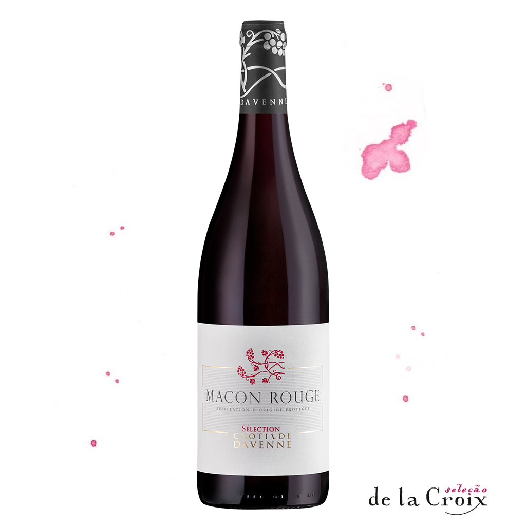 Macon Rouge, 2016 - Vinho tinto - Vinho da França da região Bourgogne Borgonha