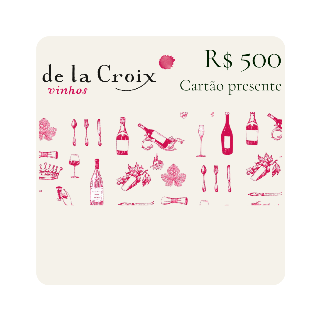 Cartão Presente de la Croix vinhos