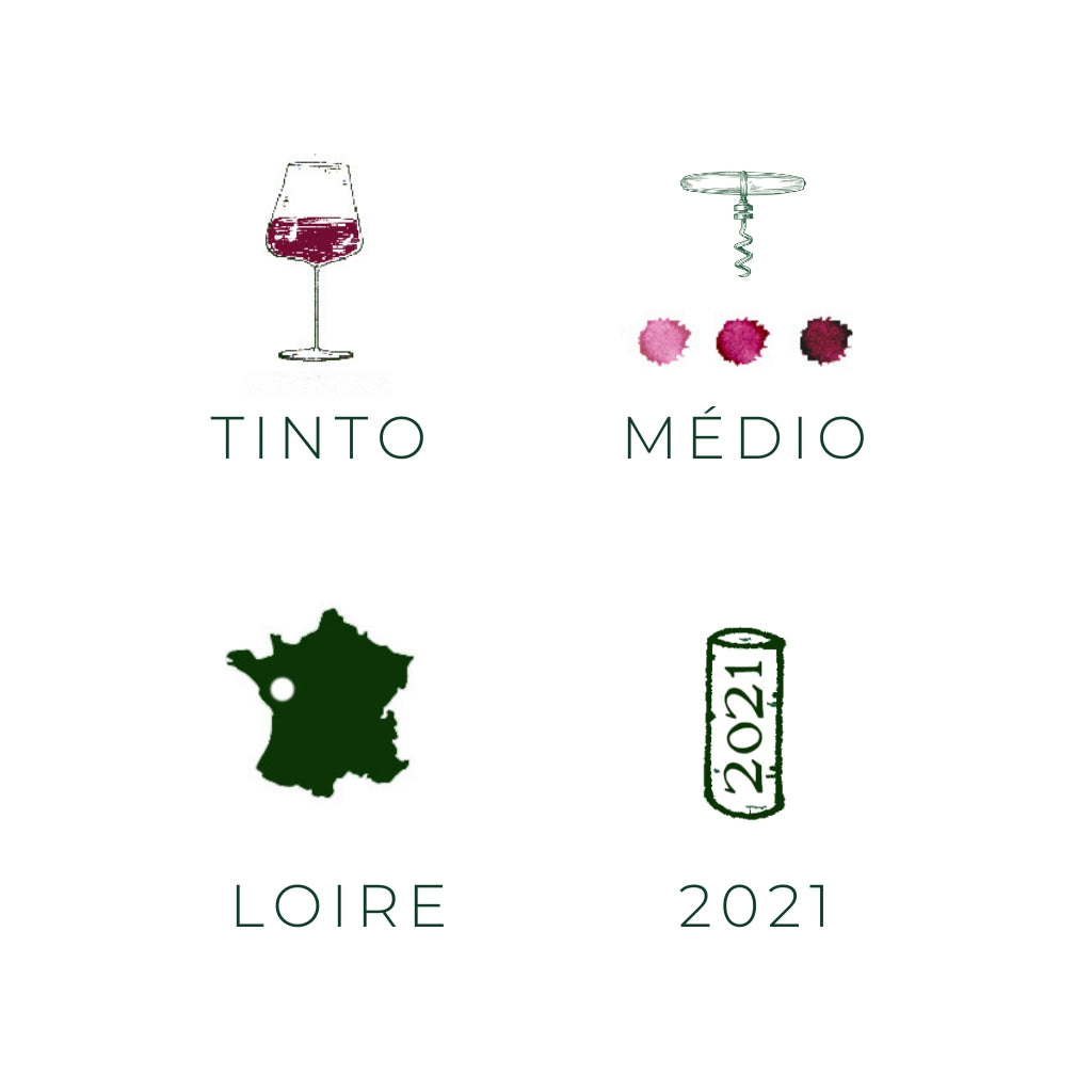 Ad Libitum, 2020 - Vinho tinto - Vinho da França da região Loire