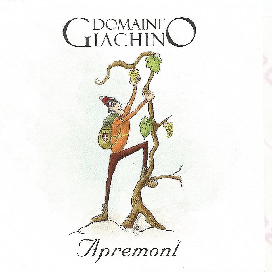 Apremont, 2020 - vinho branco Savoie - Domaine Giachino