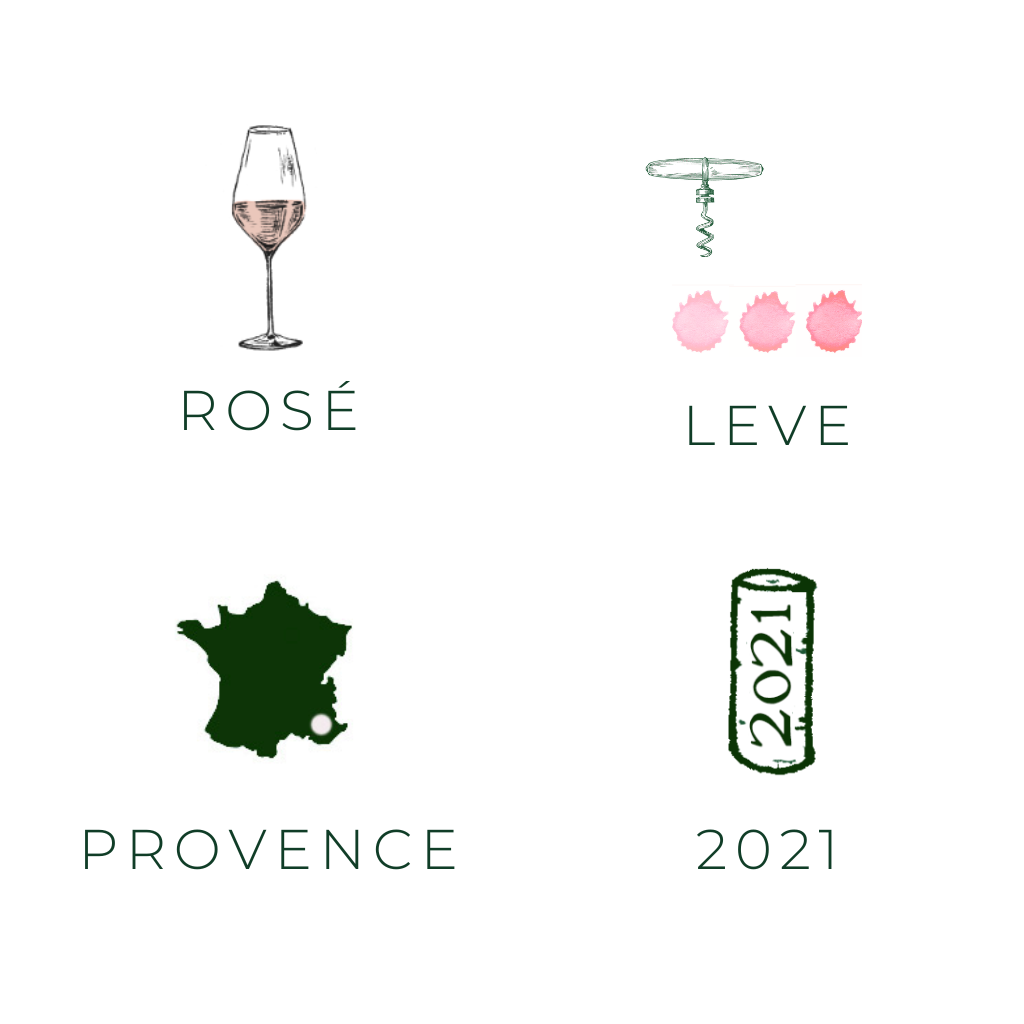 Corail, 2019 - Vinho rosé - Vinho da França da região Provence