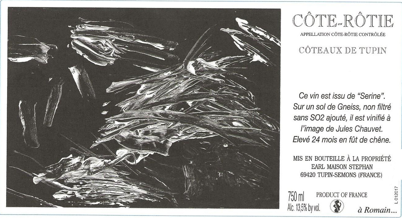 Coteaux de Tupin 2017 - Maison Jean-Michel Stéphan Rhône Côte Rotie