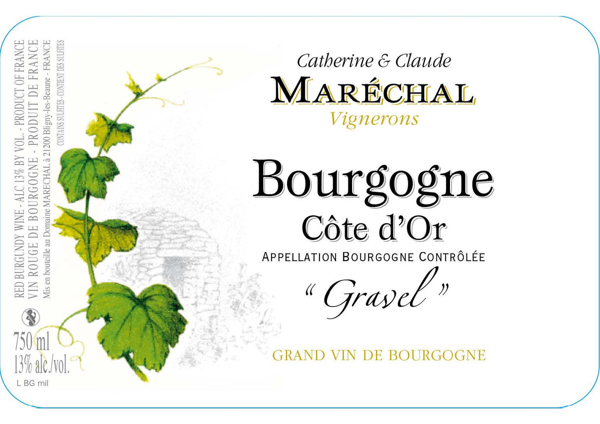 Bourgogne Côte d’Or &#39;Cuvée Gravel&#39;, 2018 Magnum