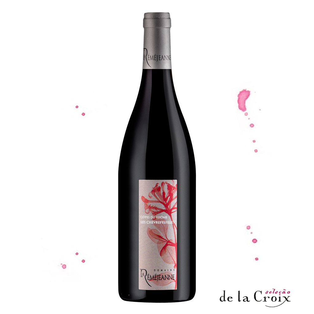 Domaine de la remejeanne les chevrefeuilles 2017 cotes du rhone  vinho tinto