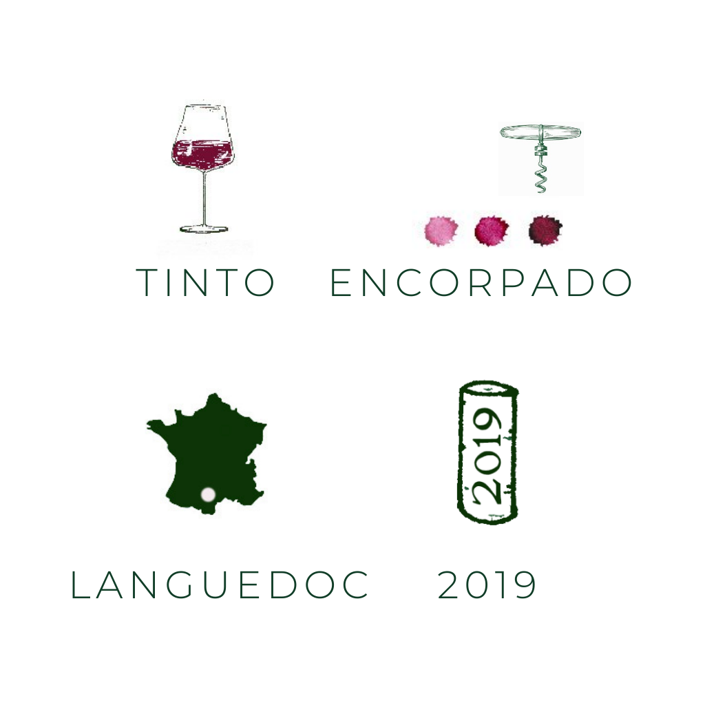 Grande Cuvée, 2018 vinho tinto Languedoc encorpado garrafa