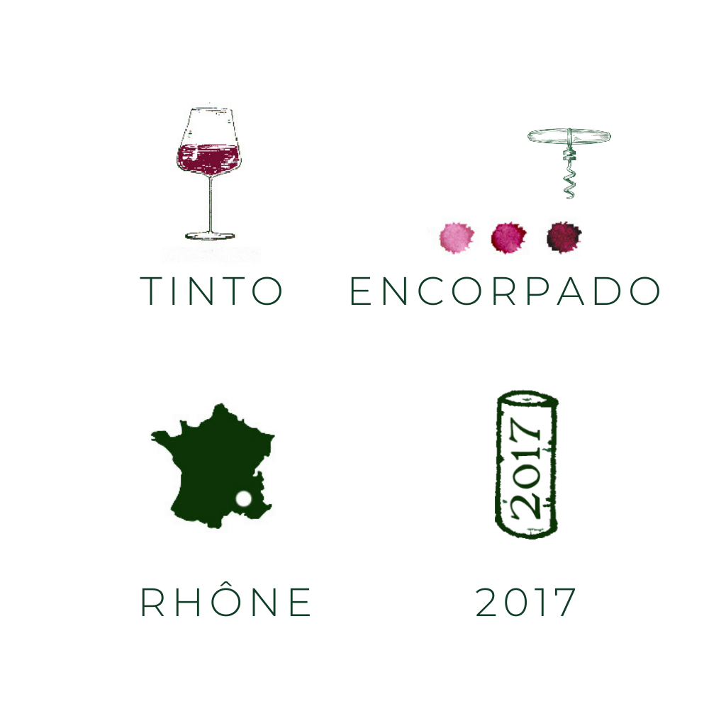 halo-sur-le-baudet-2017- Vinho tinto- Vinho da França da região Rhône - Saint-Joseph