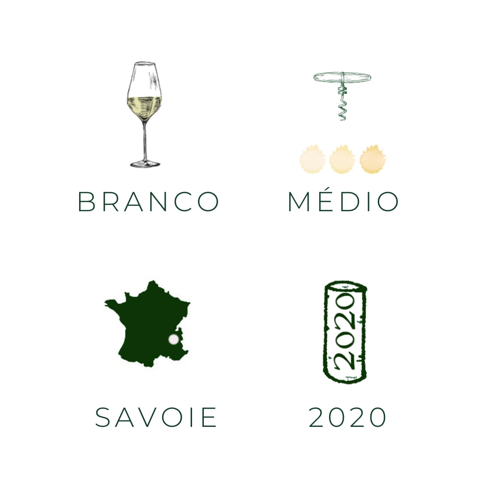 Prieuré Saint-Christophe - Savoie - Domaine Giachino - vinho branco - garrafa