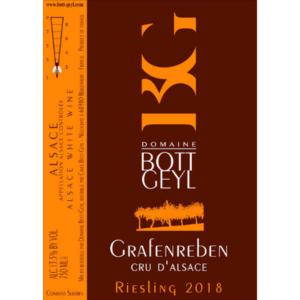 Riesling Grafenreben, 2017 - Vinho branco - Vinho da França da região Alsace
