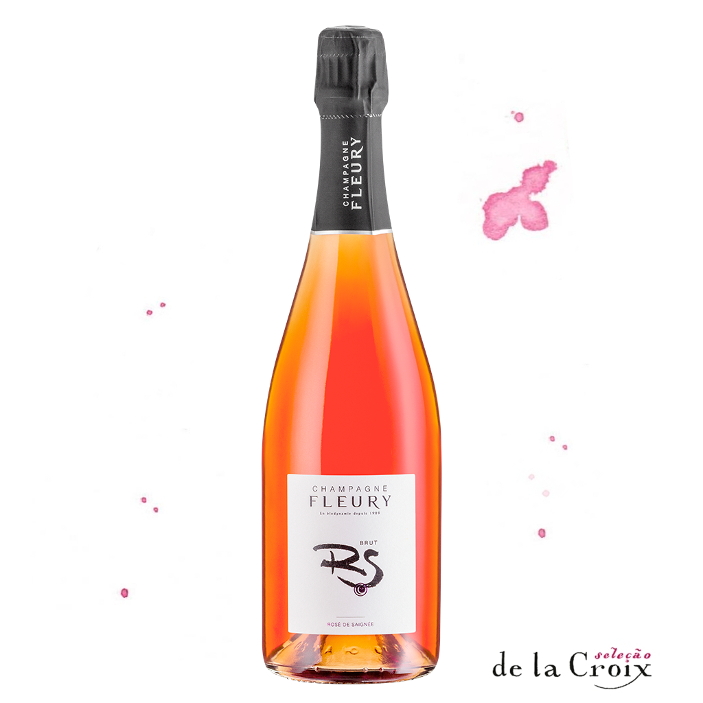 Champagne Fleury Rosé de Saignée - Espumante - Vinho da França da região Champagne