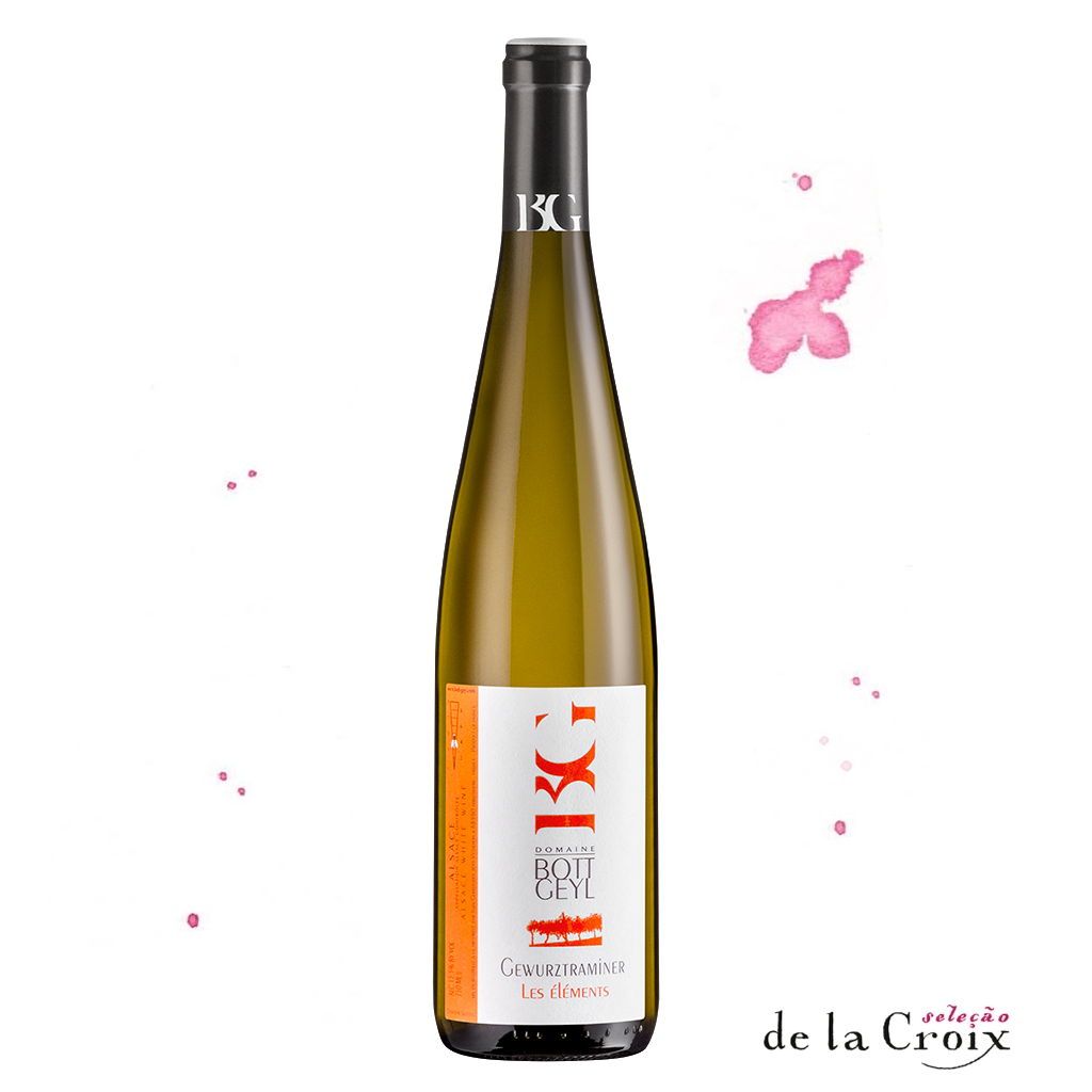 Gewurztraminer Les Éléments, 2015 - Vinho branco doce - Vinho da França da região Alsace