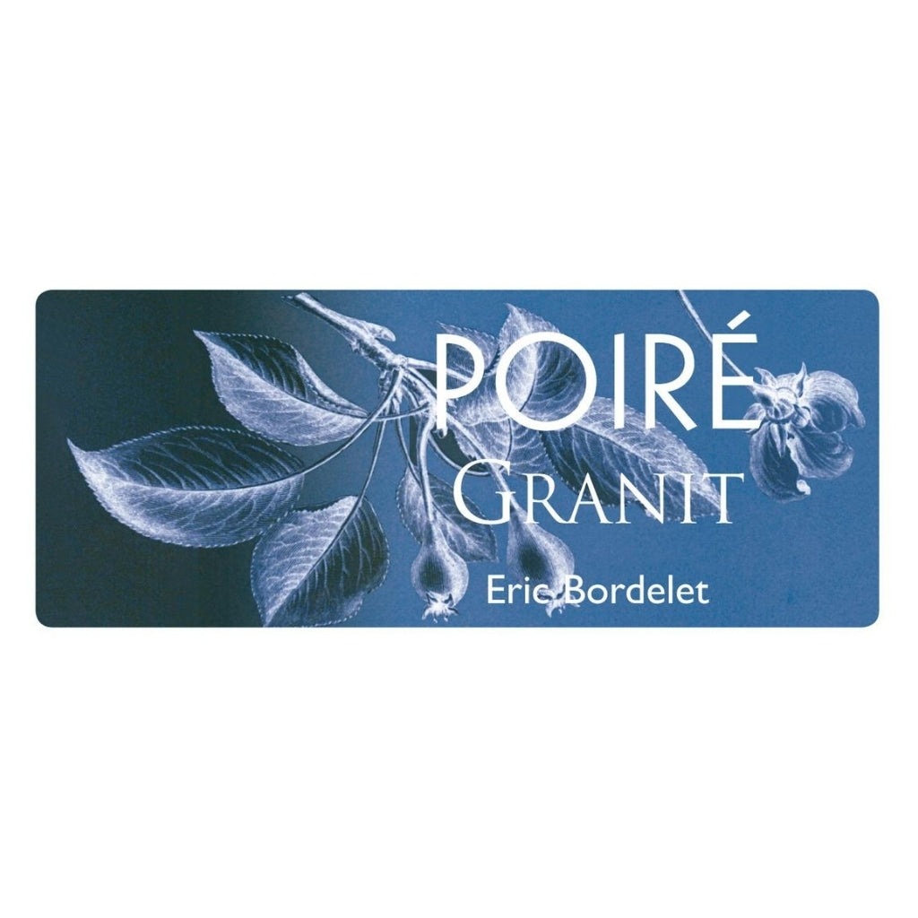 Poiré Granit, 2018 - Espumante de peira - Rótulo de garrafa de vinho da França da região Normandia